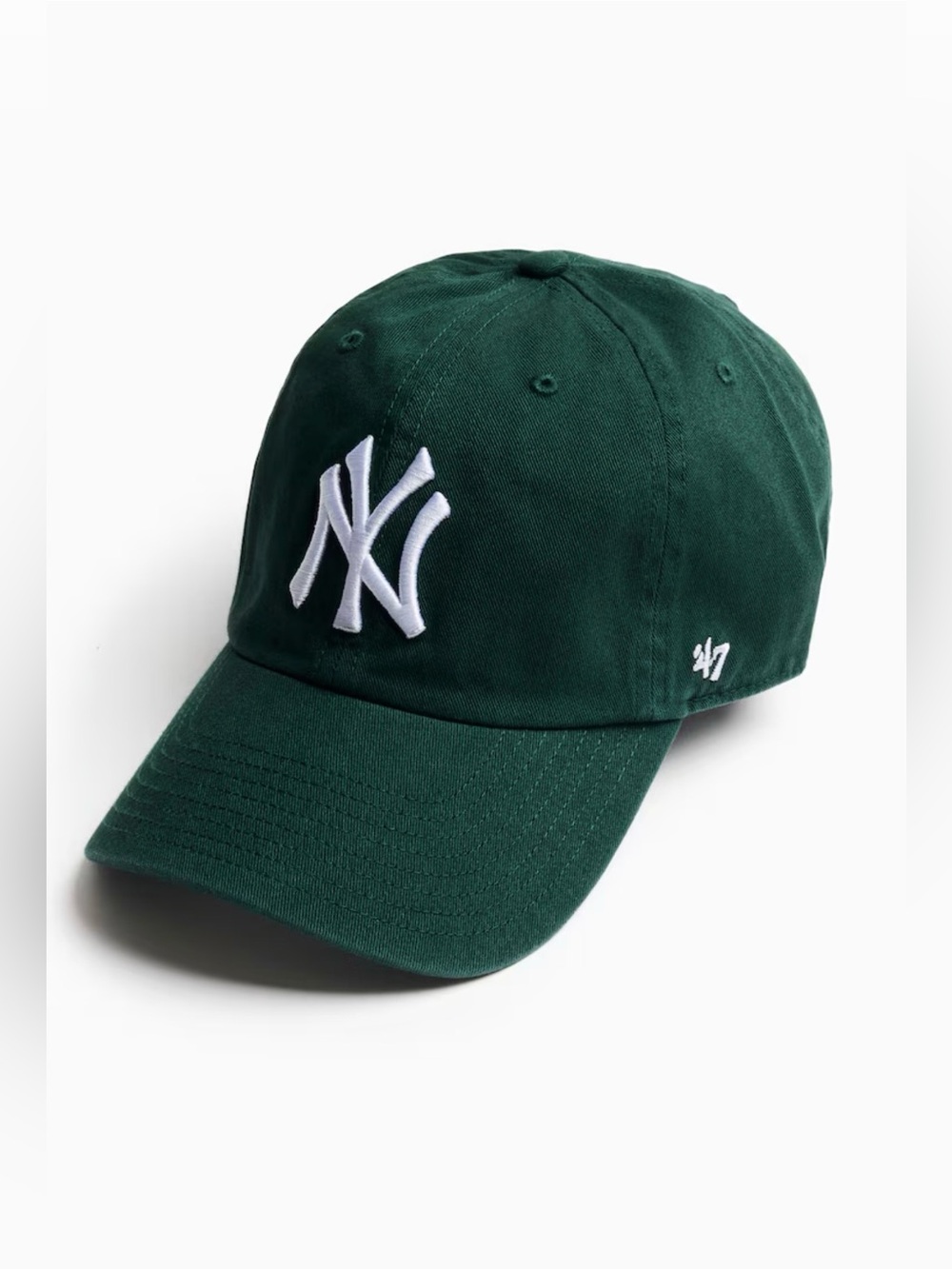 '47 New York Yankees Dark Green Cap with White Logo
